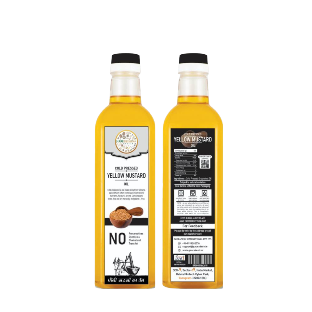 Yellow Mustard Oil (1 Litre)